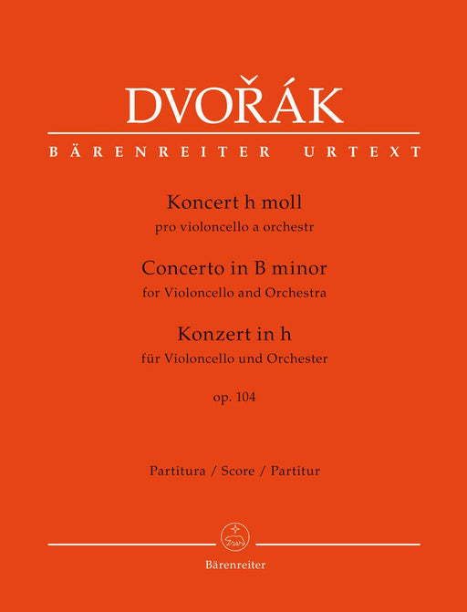 Concerto for Violoncello and Orchestra B minor op. 104 德弗札克 協奏曲 大提琴 管弦樂團 騎熊士版 | 小雅音樂 Hsiaoya Music