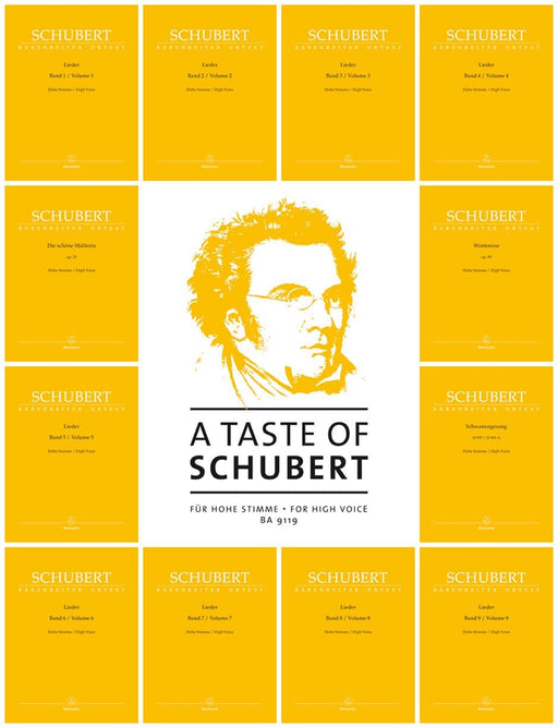 A Taste of Schubert for High Voice 舒伯特 高音 騎熊士版 | 小雅音樂 Hsiaoya Music