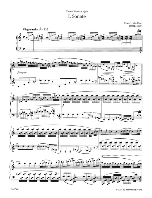 Sonatas for Piano Nr. Nos. 1-3 舒霍夫厄文 奏鳴曲 鋼琴 騎熊士版 | 小雅音樂 Hsiaoya Music
