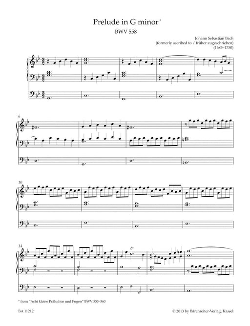 An Easy Bach Organ Album -Original Works and Arrangements- Original Works and Arrangements 管風琴 騎熊士版 | 小雅音樂 Hsiaoya Music