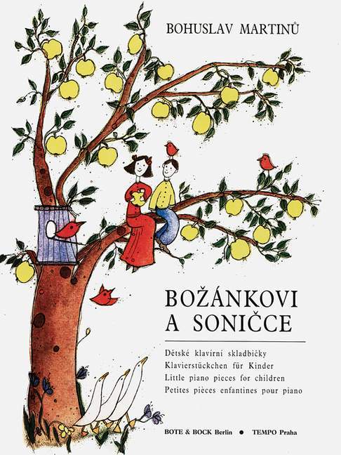 Bozánkovi a Sonicce Four little piano pieces for children 馬悌努 鋼琴小品 鋼琴獨奏 柏特-柏克版 | 小雅音樂 Hsiaoya Music