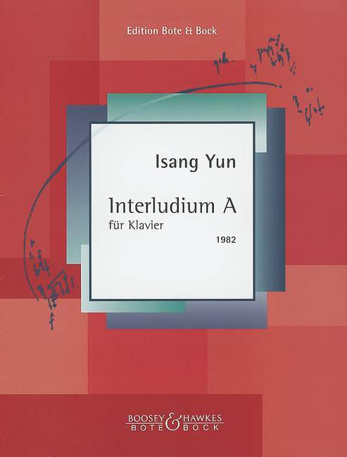 Interludium A 尹伊桑 鋼琴獨奏 柏特-柏克版 | 小雅音樂 Hsiaoya Music
