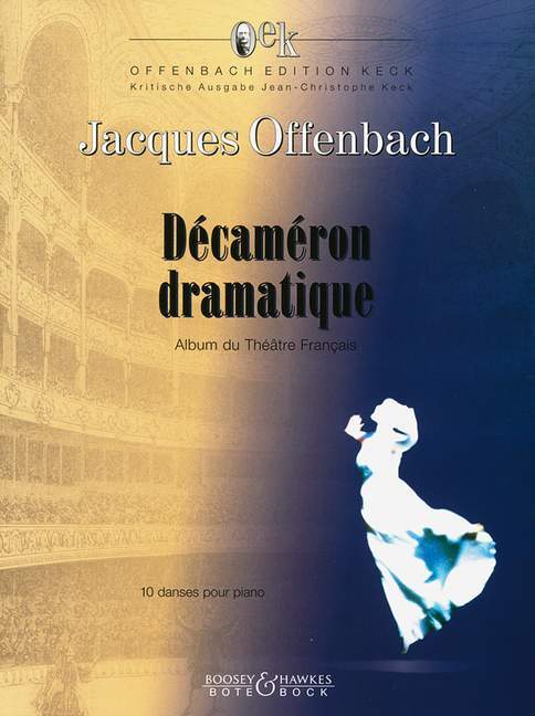 Décaméron dramatique Album du Théâtre Français 歐芬巴赫 鋼琴獨奏 柏特-柏克版 | 小雅音樂 Hsiaoya Music
