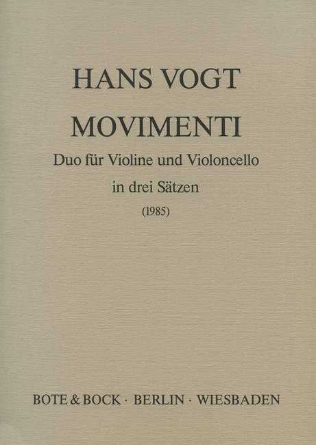 Movimenti Duo in three movements 弗格特 弦樂二重奏樂章 柏特-柏克版 | 小雅音樂 Hsiaoya Music