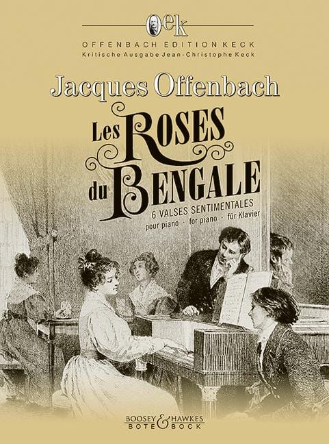 Les Roses du Bengale 6 valses sentimentales 歐芬巴赫 圓舞曲 鋼琴獨奏 柏特-柏克版 | 小雅音樂 Hsiaoya Music