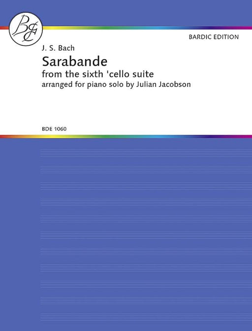 Sarabande from the sixth' cello suite 薩拉班德 大提琴組曲 鋼琴獨奏 | 小雅音樂 Hsiaoya Music