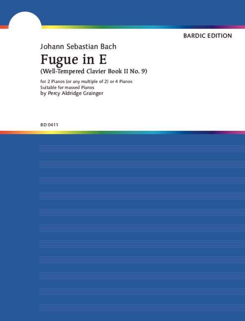 Fugue in E Minor 復格曲 小調 雙鋼琴 | 小雅音樂 Hsiaoya Music