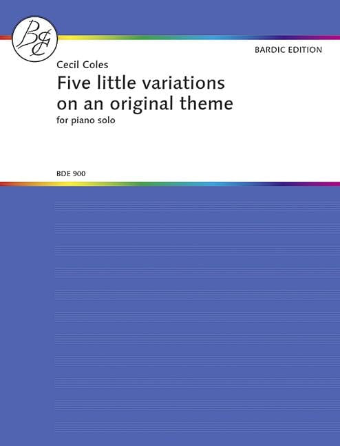 Five Little Variations 變奏曲 鋼琴獨奏 | 小雅音樂 Hsiaoya Music