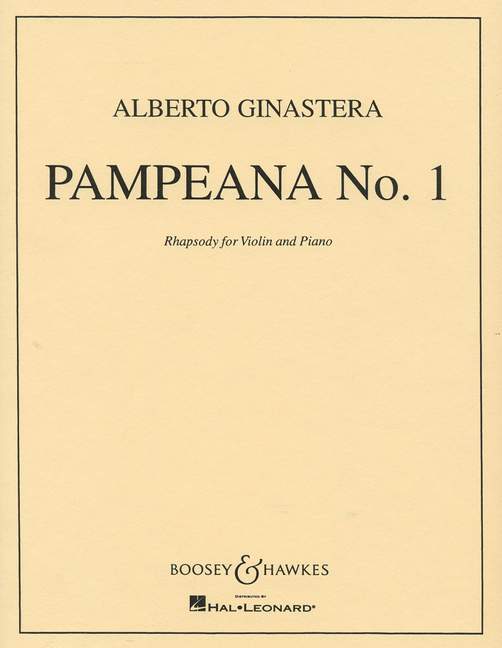 Pampeana No. 1 op. 16 Rhapsody 希納斯特拉 狂想曲 小提琴加鋼琴 博浩版 | 小雅音樂 Hsiaoya Music