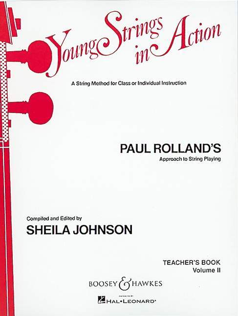 Young Strings in Action Vol. 2 A String Method for Class or Individual Instruction. Paul Rolland`s Approach to String Playing 弦樂器 弦樂 弦樂 小提琴教材 博浩版 | 小雅音樂 Hsiaoya Music