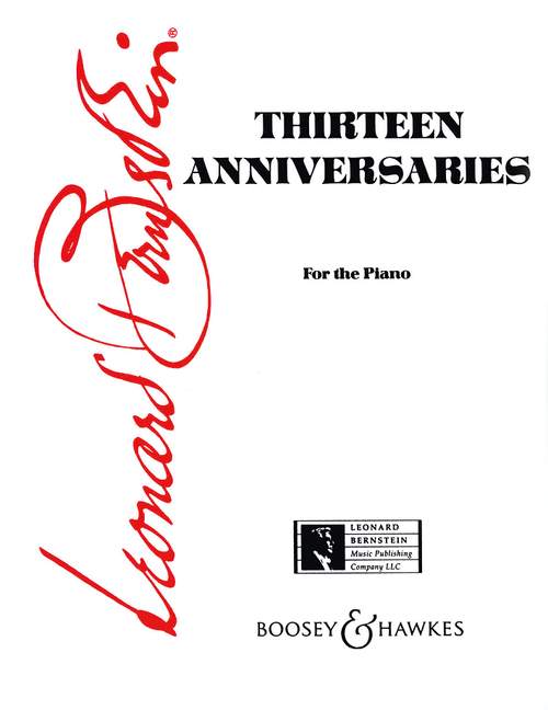 13 Anniversaries 伯恩斯坦．雷歐納德 鋼琴獨奏 博浩版 | 小雅音樂 Hsiaoya Music