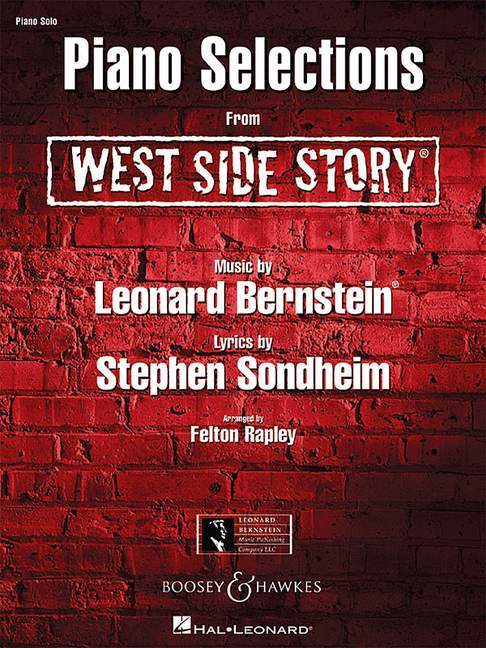 West Side Story Piano Selections 伯恩斯坦．雷歐納德 西城故事鋼琴 鋼琴獨奏 博浩版 | 小雅音樂 Hsiaoya Music