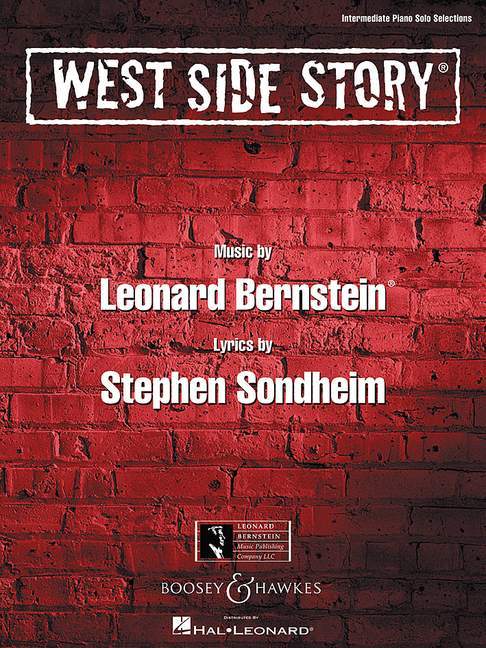 West Side Story Piano Solo Songbook 伯恩斯坦．雷歐納德 西城故事鋼琴歌 鋼琴獨奏 博浩版 | 小雅音樂 Hsiaoya Music
