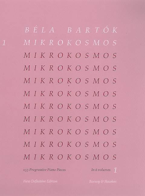 Mikrokosmos Vol. 1 153 Progressive Piano Pieces 巴爾托克 小宇宙 鋼琴小品 鋼琴練習曲 博浩版 | 小雅音樂 Hsiaoya Music
