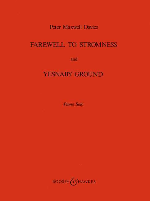 Farewell to Stromness & Yesnaby Ground from The Yellow Cake Revue 馬克斯威爾．戴維斯 輪唱曲 鋼琴獨奏 博浩版 | 小雅音樂 Hsiaoya Music