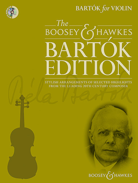 Bartók for Violin Stylish arrangements of selected highlights from the leading 20th century composer 巴爾托克 小提琴編曲 作曲家 小提琴加鋼琴 博浩版 | 小雅音樂 Hsiaoya Music