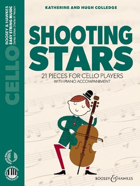 Shooting Stars 21 pieces for cello players 小品大提琴 大提琴加鋼琴 博浩版 | 小雅音樂 Hsiaoya Music
