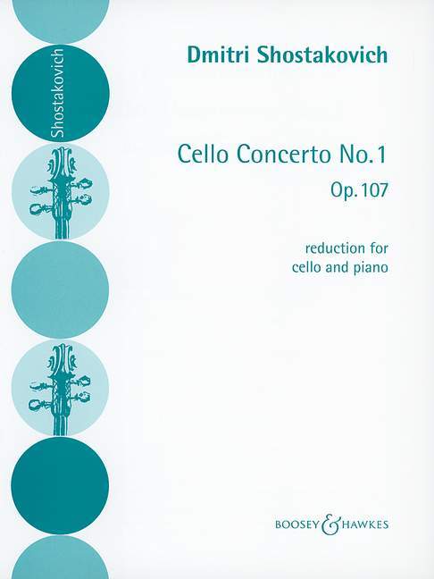 Cello Concerto No. 1 op. 107 蕭斯塔科維契．德米特里 大提琴協奏曲 大提琴加鋼琴 博浩版 | 小雅音樂 Hsiaoya Music