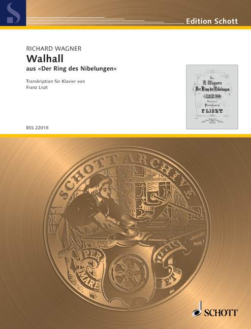 Walhall WWV 86 aus Der Ring des Nibelungen 華格納．理查 尼伯龍根的指環 鋼琴獨奏 朔特版 | 小雅音樂 Hsiaoya Music