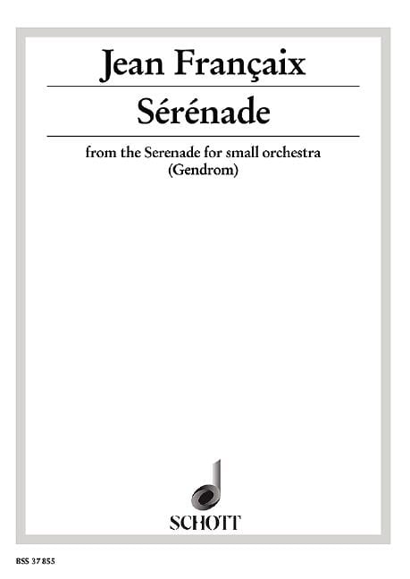 Serenade From the Serenade for small orchestra 小夜曲 小夜曲 管弦樂團 大提琴加鋼琴 朔特版 | 小雅音樂 Hsiaoya Music
