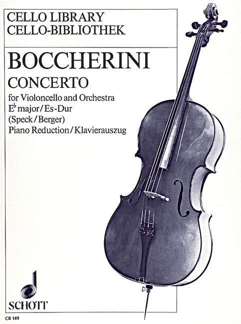 Concerto E flat Major 玻凱利尼 協奏曲 大調 大提琴加管弦樂團 朔特版 | 小雅音樂 Hsiaoya Music