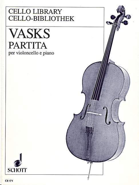 Partita 瓦斯克斯 古組曲 大提琴加鋼琴 朔特版 | 小雅音樂 Hsiaoya Music