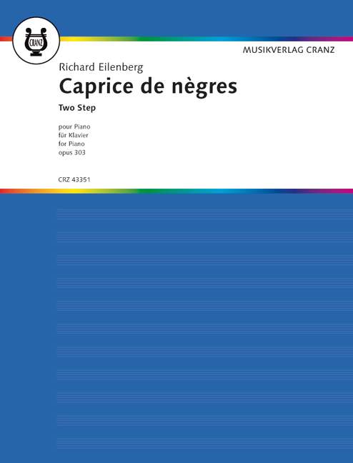 Caprice de nègres op. 303 Two step 艾連堡 隨想曲 鋼琴獨奏 | 小雅音樂 Hsiaoya Music