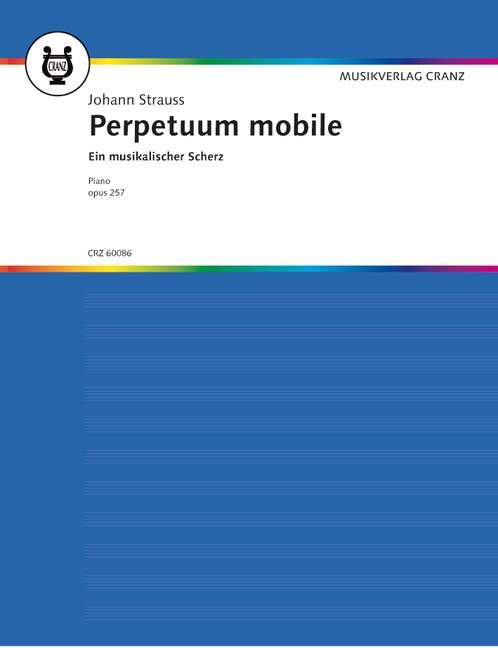 Perpetuum mobile op. 257 Ein musikalischer Scherz 史特勞斯．約翰 常動曲 鋼琴獨奏 | 小雅音樂 Hsiaoya Music