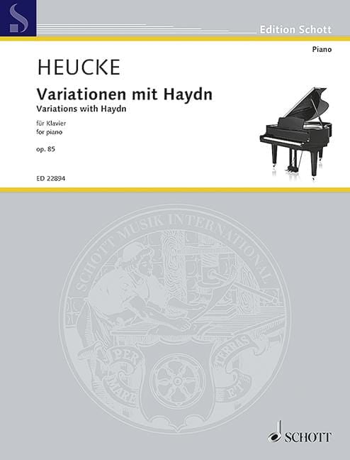 Variations with Haydn op. 85 for piano 變奏曲 鋼琴 鋼琴獨奏 朔特版 | 小雅音樂 Hsiaoya Music