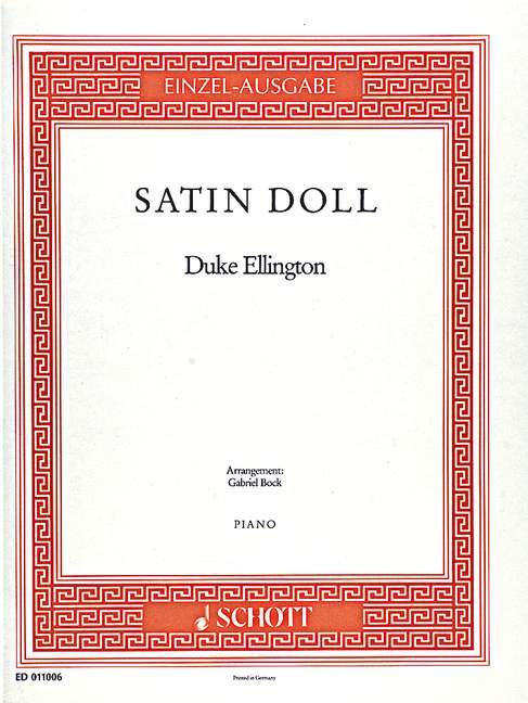 Satin Doll 艾靈頓 鋼琴獨奏 朔特版 | 小雅音樂 Hsiaoya Music