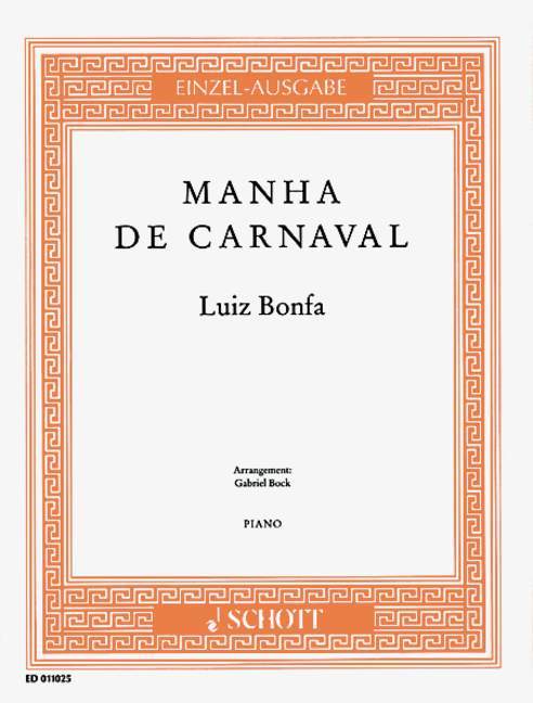 Manha de Carnaval 狂歡節 鋼琴獨奏 朔特版 | 小雅音樂 Hsiaoya Music