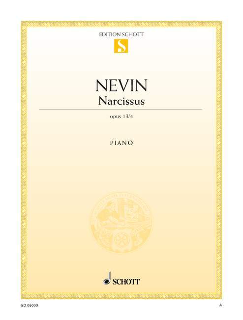 Narcissus op. 13/4 尼文伊沙伯特 鋼琴獨奏 朔特版 | 小雅音樂 Hsiaoya Music