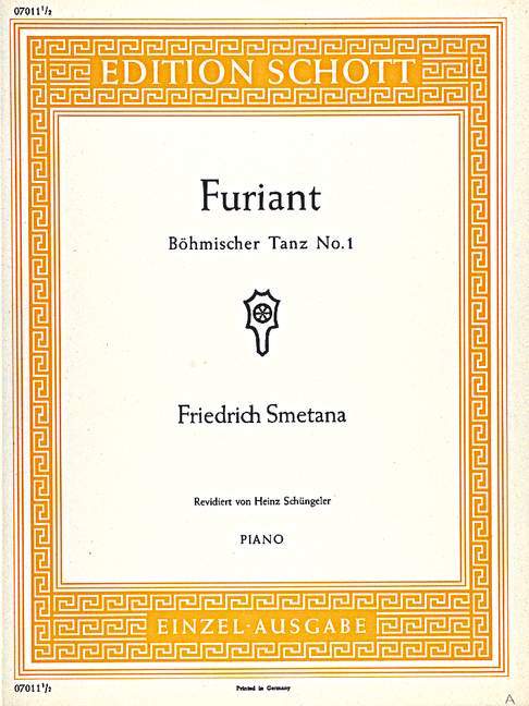 Furiant Bohemian Dance No. 1 波希米亞舞曲 鋼琴獨奏 朔特版 | 小雅音樂 Hsiaoya Music