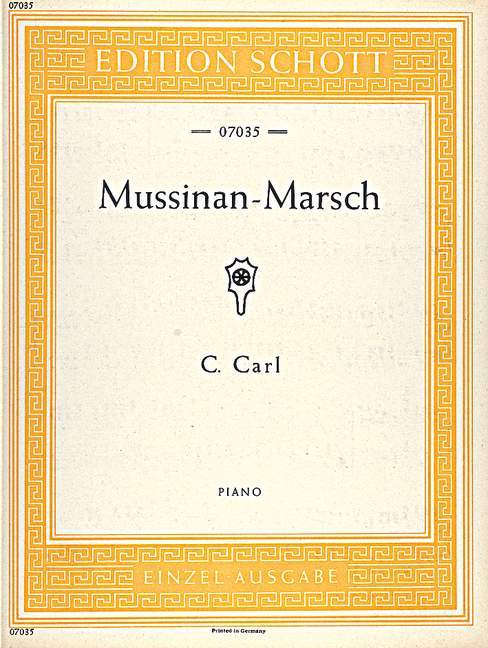 Mussinan-March A major 進行曲大調 鋼琴獨奏 朔特版 | 小雅音樂 Hsiaoya Music