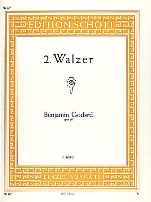 Waltzes II B-flat major op. 56 郭大爾 圓舞曲 大調 鋼琴獨奏 朔特版 | 小雅音樂 Hsiaoya Music