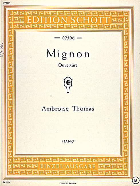Mignon Overture 托瑪 迷孃序曲 鋼琴獨奏 朔特版 | 小雅音樂 Hsiaoya Music