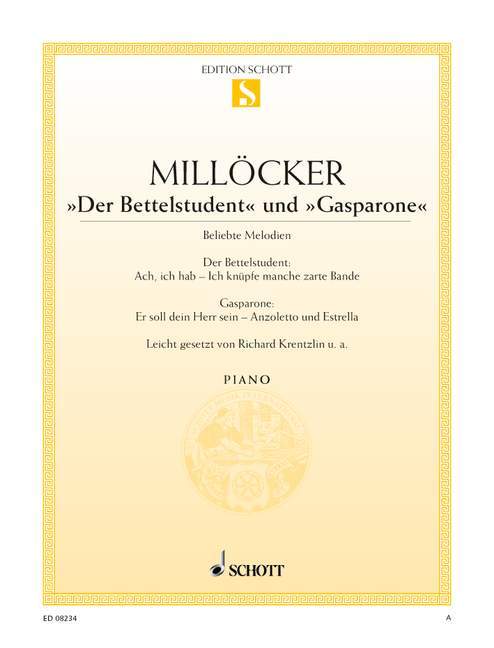 Famous Melodies from Millocker's operettas 鋼琴獨奏 朔特版 | 小雅音樂 Hsiaoya Music