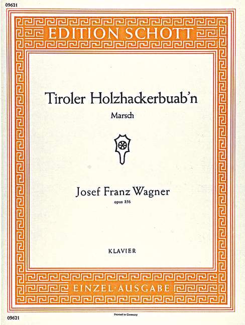 Tiroler Holzhackerbuab'n op. 356 March 進行曲 鋼琴獨奏 朔特版 | 小雅音樂 Hsiaoya Music