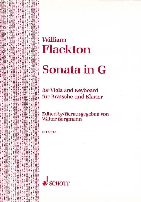 Sonata in G Major op. 2/6 奏鳴曲 大調 中提琴加鋼琴 朔特版 | 小雅音樂 Hsiaoya Music