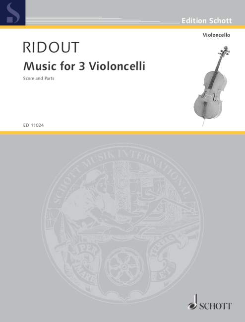 Music for Three Violoncelli 李道特．阿倫 古提琴 大提琴 3把以上 朔特版 | 小雅音樂 Hsiaoya Music