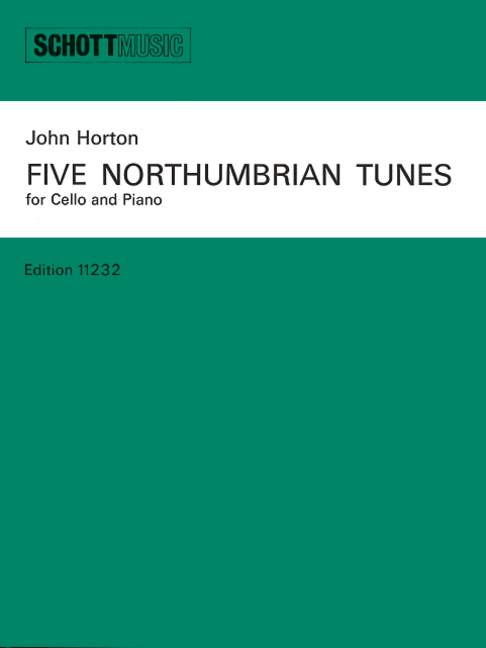 Five Northumbrian Tunes 歌調 大提琴加鋼琴 朔特版 | 小雅音樂 Hsiaoya Music