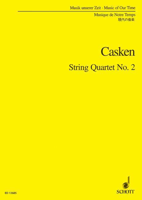 String Quartet No. 2 凱斯肯 弦樂四重奏 總譜 朔特版 | 小雅音樂 Hsiaoya Music