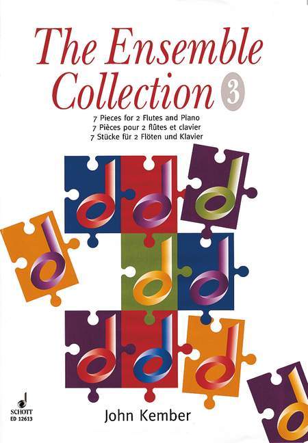 The Ensemble Collection Vol. 3 Seven Pieces 小品 長笛 2把以上加鋼琴 朔特版 | 小雅音樂 Hsiaoya Music