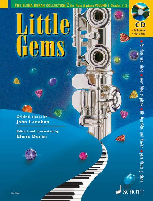 Little Gems Vol. 1 長笛加鋼琴 朔特版 | 小雅音樂 Hsiaoya Music