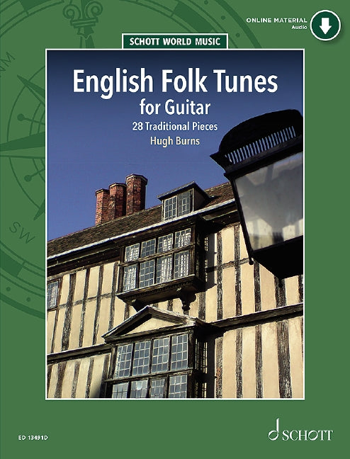 English Folk Tunes for Guitar 28 Traditional Pieces 吉他 民謠 吉他 小品 朔特版 | 小雅音樂 Hsiaoya Music
