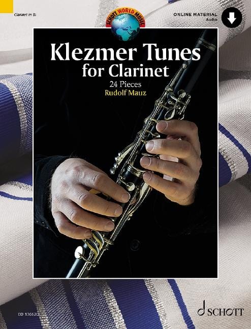 Klezmer Tunes for Clarinet 24 Pieces 歌調 小品 豎笛獨奏 朔特版 | 小雅音樂 Hsiaoya Music