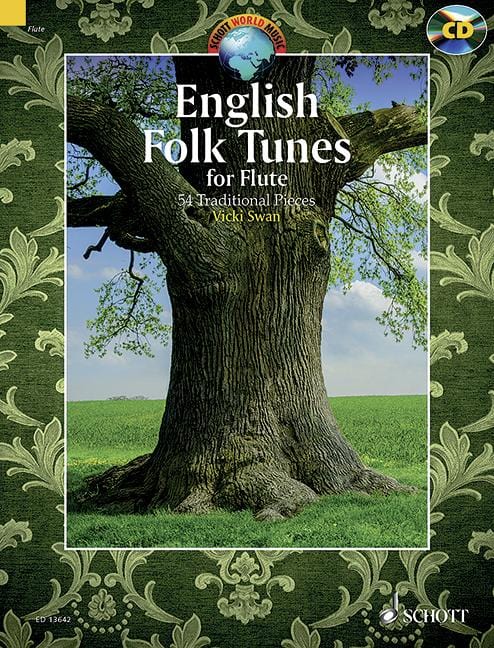 English Folk Tunes for Flute 54 Traditional Pieces 民謠歌調長笛 小品 長笛獨奏 朔特版 | 小雅音樂 Hsiaoya Music