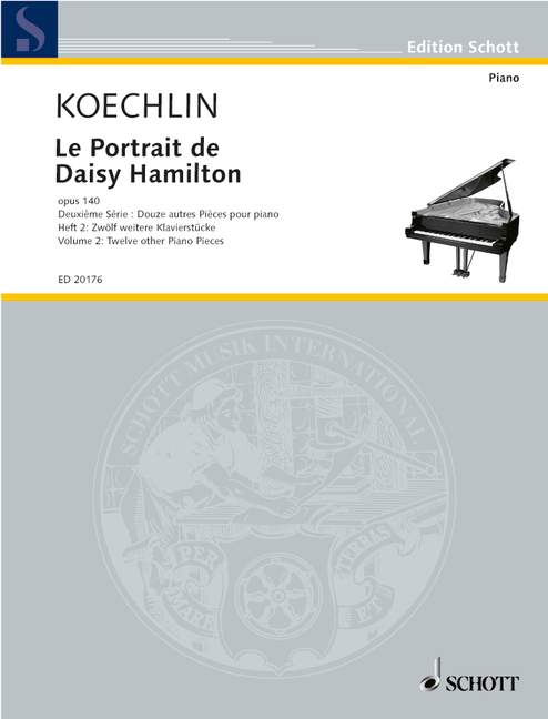Le Portrait de Daisy Hamilton op. 140 Heft 2 Volume 2:Twelve other Piano Pieces 柯克蘭 鋼琴小品 鋼琴獨奏 朔特版 | 小雅音樂 Hsiaoya Music