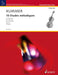10 Etudes mélodiques op. 57 庫莫 練習曲 大提琴 2把 朔特版 | 小雅音樂 Hsiaoya Music