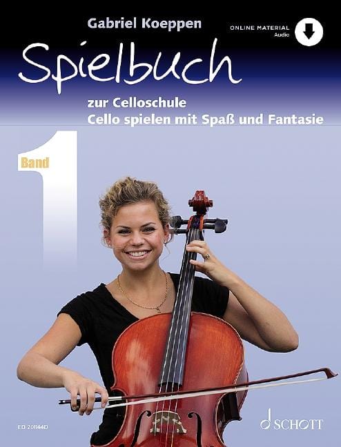 Celloschule Band 1 Cello spielen mit Spaß und Fantasie 大提琴 大提琴 幻想曲 大提琴加鋼琴 朔特版 | 小雅音樂 Hsiaoya Music